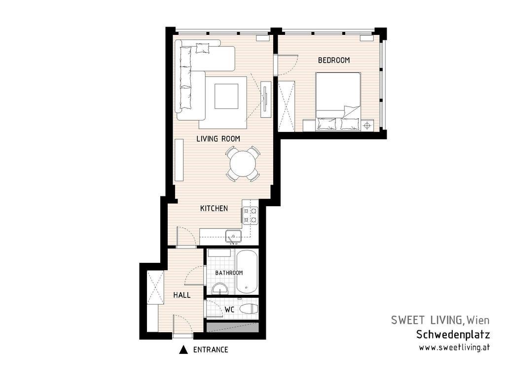 Living Schwedenplatz Apartment